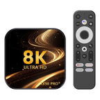 TX98 Pro+ 8K UHD Android 13 Smart TV Box with Remote Control, RK3528 Quad-Core, 2GB+16GB, 4GB+32GB, 4GB+64GB