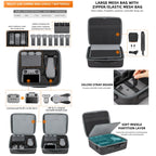 Sunnylife Carrying Case Bag, B657 For DJI RC 2 / 1 Control Bag, A3-B658 Drone Body Bag, A3-B659 Simplified Bag, A3-B660 Batteries Bag