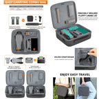 Sunnylife Carrying Case Bag, B657 For DJI RC 2 / 1 Control Bag, A3-B658 Drone Body Bag, A3-B659 Simplified Bag, A3-B660 Batteries Bag