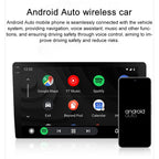 CarPlay and Android Auto Wireless Car Connectivity Box, Specification: Square, P10