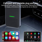 CarPlay and Android Auto Wireless Car Connectivity Box, Specification: Square, P10