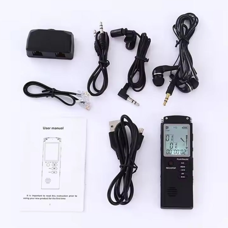 T60 Smart HD Noise Cancelling Voice Recorder MP3 Player, T60