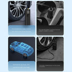 T6 Car Digital Display Portable Smart Electric Wireless Air Pump, T6