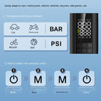 T7 Car Digital Display Portable Smart Electric Air Pump, T7