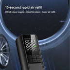 T7 Car Digital Display Portable Smart Electric Air Pump, T7