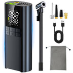 T8 Car Digital Display Portable Smart Electric Wireless Air Pump, T8