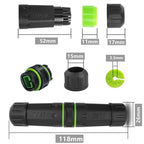 IP68 Waterproof SC Single Core Fiber Optical Coupler/Adaptor, SC Single Core