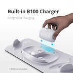 BOBOVR D3 Wireless Charging Station, For Meta Quest 3