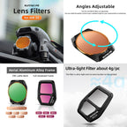 For DJI Air 3S Sunnylife Camera Lens Filter, MCUV, ND8, ND16, ND32, ND64, CPL, ND8PL, ND16PL, ND32PL, ND64PL, 3 in 1 CPL ND8 ND16, 4 in 1 ND8-64, 4 in 1 ND8-64PL, 4 in 1 UV CPL ND32 ND64, 6 in 1 UV CPL ND8-64