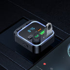 Borofone BC53 Highway PD20W & QC3.0 Car Bluetooth FM Transmitter, BC53