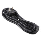 EU Plug Computer PC Power Cord 3 Pin Cable, 1.5m x 1.5, 3m x 1.5, 5m x 1.5