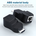30m HDTV to RJ45 ABS Material Network Cable Extender