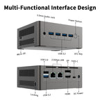 Jumper N305 Mini PC, Intel Alder Lake-N N305 Octa-core 3.8GHz, RAM: 16GB, ROM: 512GB, Jumper N305