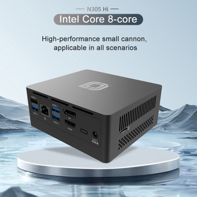 Jumper N305Hi Mini PC, Intel Alder Lake-N i3-N305 Octa-core 3.8GHz, RAM: 16GB, ROM: 512GB, Jumper N305Hi