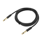 6.35mm 1/4 TRS Male to Male Electric Guitar Audio Cable, 3m, 5m