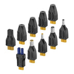 Interchange Adapter, XT-001 XT60 to 5525, XT-002 Type-C to XT60 20V, XT-003 XT60 to EC5, XT-004 XT60 to 7.9x0.9, XT-005 XT60 to 5.5x2.1, XT-006 XT60 to 7.9x0.9, XT-007 XT60 to 7.4x0.6, XT-008 XT60 to 5.5x2.5, XT-009 XT60 Male to XT60 Male              ...