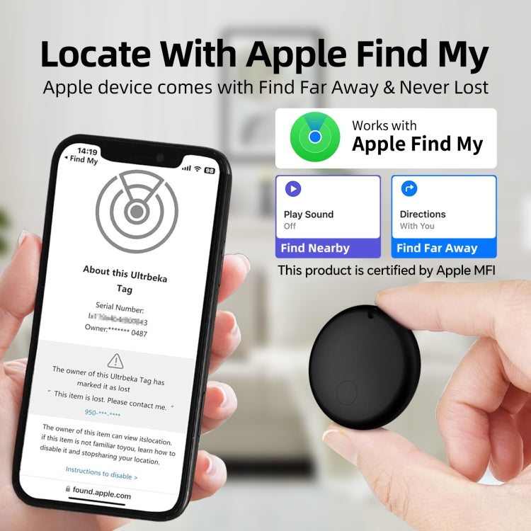F8 Waterproof Global Location Tracker Anti-lost Device, F8 (White), F8 (Black)