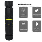 IP68 Waterproof Cat7 RJ45 Shielded Pure Copper Ethernet Coupler, Cat7 Ethernet Coupler