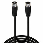 DIN Male to Male 3 Pin Signal Transmission for TV, DVD Player Adapter Cable, 0.5m, 1m, 1.5m, 3m, 5m