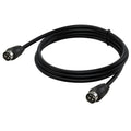 MD DIN 4 Pin Male to Male AC/DC Power Audio Adapter Cable, 0.5m, 1m, 1.5m, 3m, 5m