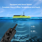 D36 Smart Remote Control Single Compartment Fishing Boat with Sonar Sensor, EU Plug, US Plug, UK Plug