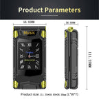 M7+ 4G Dual Screen Flip Elder Rugged Phone, 2.8 inch Inner, 2.4 inch Outer, 6800mAh Battery, 24 Keys, Flashlight, Network: 4G, Dual SIM, SOS, EU Plug, US Plug, UK Plug
