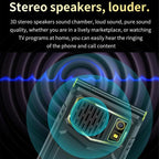 M7+ 4G Dual Screen Flip Elder Rugged Phone, 2.8 inch Inner, 2.4 inch Outer, 6800mAh Battery, 24 Keys, Flashlight, Network: 4G, Dual SIM, SOS, EU Plug, US Plug, UK Plug