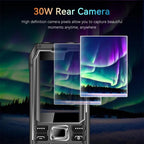 Q6000 Elder Keypad Phone, 2.4 inch, 6800mAh, Dual Flashlights, 21 Keys, SOS, FM, Dual SIM, GSM, EU Plug, US Plug, UK Plug