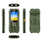 Q6000 Elder Keypad Phone, 2.4 inch, 6800mAh, Dual Flashlights, 21 Keys, SOS, FM, Dual SIM, GSM, EU Plug, US Plug, UK Plug