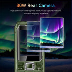 Q6000 Elder Keypad Phone, 2.4 inch, 6800mAh, Dual Flashlights, 21 Keys, SOS, FM, Dual SIM, GSM, EU Plug, US Plug, UK Plug