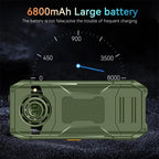 Q6000 Elder Keypad Phone, 2.4 inch, 6800mAh, Dual Flashlights, 21 Keys, SOS, FM, Dual SIM, GSM, EU Plug, US Plug, UK Plug