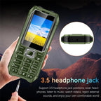 Q6000 Elder Keypad Phone, 2.4 inch, 6800mAh, Dual Flashlights, 21 Keys, SOS, FM, Dual SIM, GSM, EU Plug, US Plug, UK Plug