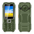 Q6000 Elder Keypad Phone, 2.4 inch, 6800mAh, Dual Flashlights, 21 Keys, SOS, FM, Dual SIM, GSM, EU Plug, US Plug, UK Plug