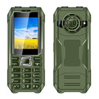 Q6000 Elder Keypad Phone, 2.4 inch, 6800mAh, Dual Flashlights, 21 Keys, SOS, FM, Dual SIM, GSM, EU Plug, US Plug, UK Plug