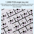 AULA F75 80 Keys Wired/2.4G/Bluetooth Three Model Customized RGB Mechanical Keyboard