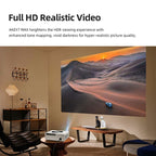 AUN AKEY7 MAX 1920x1080P HD Android LCD Projector, US Plug, UK Plug, EU Plug, AU Plug