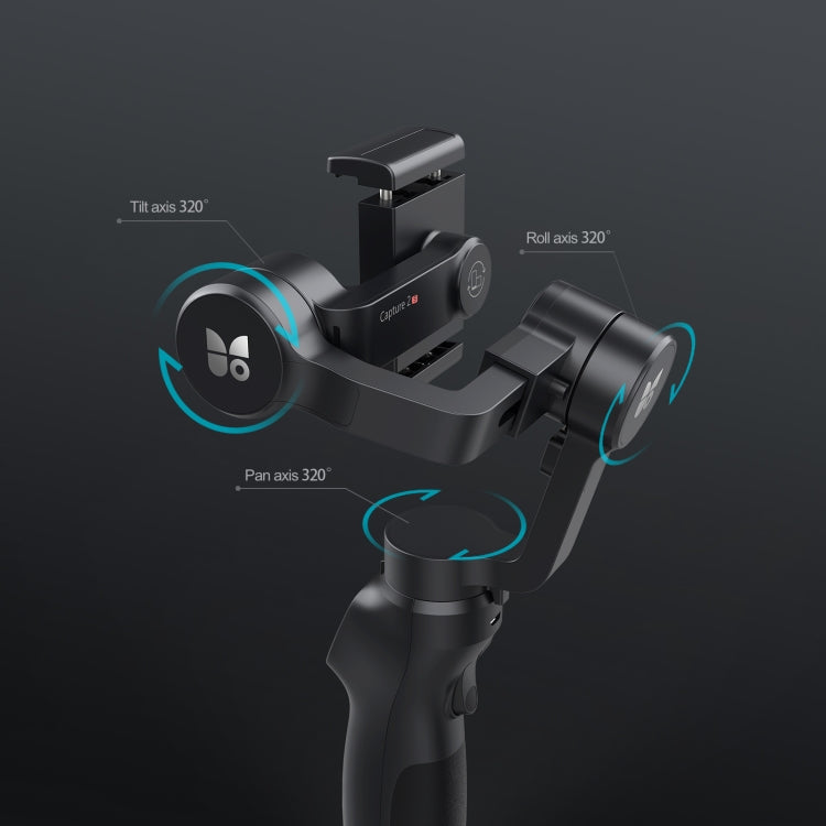 FUNSNAP Capture 2s Smart 3-Axis Handheld Gimbal Phone Live Stabilizer, Capture 2s Basic, Capture 2s Combo