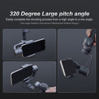 FUNSNAP Capture 2s Smart 3-Axis Handheld Gimbal Phone Live Stabilizer, Capture 2s Basic, Capture 2s Combo