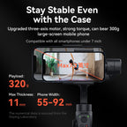 FUNSNAP Capture 2s Smart 3-Axis Handheld Gimbal Phone Live Stabilizer, Capture 2s Basic, Capture 2s Combo