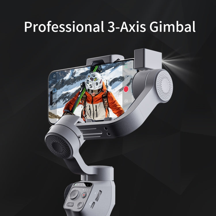 FUNSNAP Capture 5 Professional 3-Axis Handheld Gimbal Phone Live Stabilizer, Capture 5 Combo