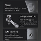 FUNSNAP Capture 5 Professional 3-Axis Handheld Gimbal Phone Live Stabilizer, Capture 5 Combo