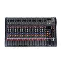 XTUGA CT160X 16-Channels Audio Mixer DJ Mixing Console with 48V Power Supply, CT160X