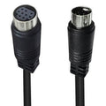 90 Degree mini DIN 9 Pin Male to Female TV Box Adapter Cable, 0.5m, 1.8m, 3m