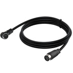 Curved mini DIN 9 Pin Male to Female TV Box Adapter Cable, 0.5m, 1.8m, 3m