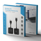 G128 1080P 60Hz Wireless HD Screen Projector Transmitter and Receiver Kit, G128
