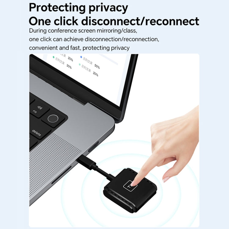 G128 1080P 60Hz Wireless HD Screen Projector Transmitter and Receiver Kit, G128