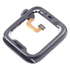 Aluminium Alloy Middle Frame Bezel Plate with Crown Spin Axis Flex Cable, For Apple Watch Series 6 40MM LTE, For Apple Watch Series 6 40MM GPS, For Apple Watch Series 6 44MM LTE, For Apple Watch Series 6 44MM GPS