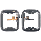 Aluminium Alloy Middle Frame Bezel Plate with Crown Spin Axis Flex Cable, For Apple Watch Series 7 41MM LTE, For Apple Watch Series 7 41MM GPS, For Apple Watch Series 7 45MM LTE, For Apple Watch Series 7 45MM GPS