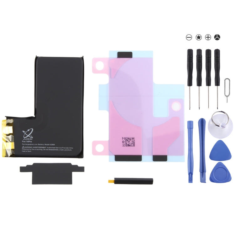 JUXIN Zero Cycle Li-ion Battery, For iPhone 15 Pro Max 4850mAh, For iPhone 15 Pro 3400mAh, For iPhone 15 Plus 4700mAh, For iPhone 15 3600mAh, For iPhone 14 Plus 4850mAh, For iPhone 14 3670mAh, For iPhone 14  Pro 3480mAh, For iPhone 14 Pro Max 4850mAh  ...