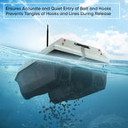 D50 High Speed Smart Remote Control Fishing Bait Boat Support Dragging Net, EU Plug, US Plug, UK Plug